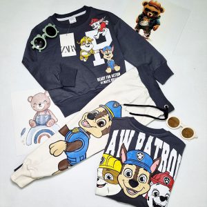 بلوز شلوار پسرانه دورس 2 نخ ترک سگهای نگهبان مارک zara