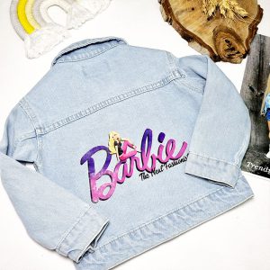 کت جین دخترانه باربی ترک مارک zara کد1462