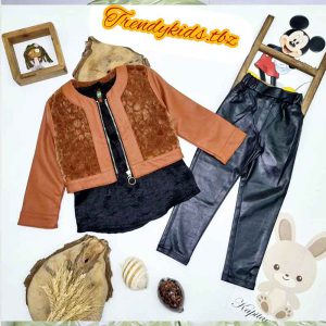 ست مجلسی دخترانه 3 تیکه