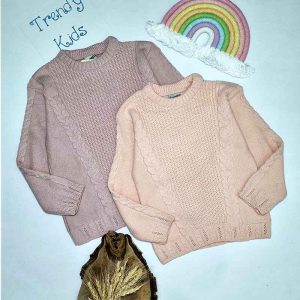 بلوز بافت دخترانه ترک