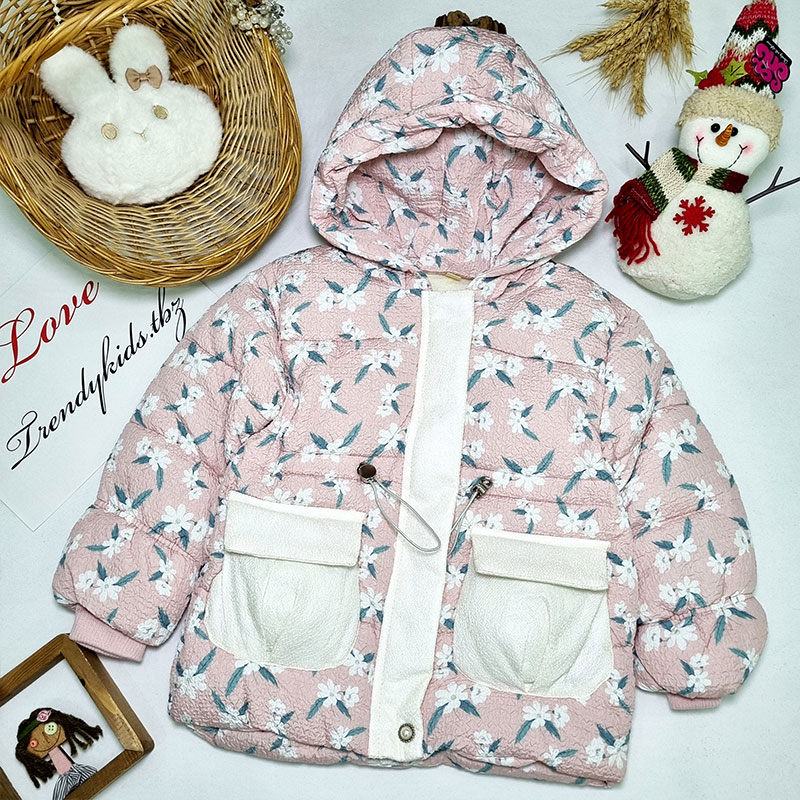 Untitled-11 کاپشن دخترانه وارداتی - Image 1