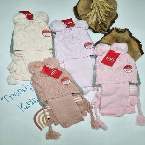 شال کلاه دستکش دخترانه