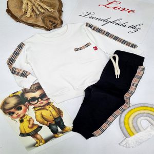 بلوز شلوار نخی نوزادی