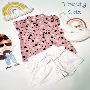 تاپ شلوارک دختر