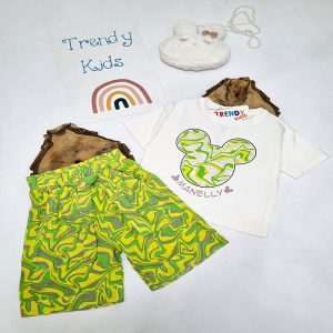 تیشرت شلوارک دخترانه