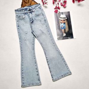 شلوار دمپا زاپ دار دختر