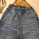 شلوار لی مام استایل دورکمرکش - Image 2