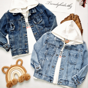 ست تیشرت کلاهدار و کت لی