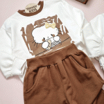 بلوز شلوار نخی دورس - Image 2