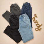 شلوار لی دورکمرکش