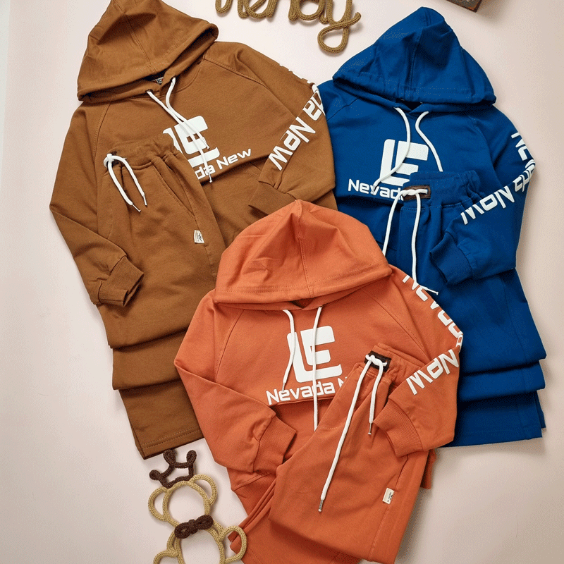 1 هودی شلوار نخی دورس - Image 1