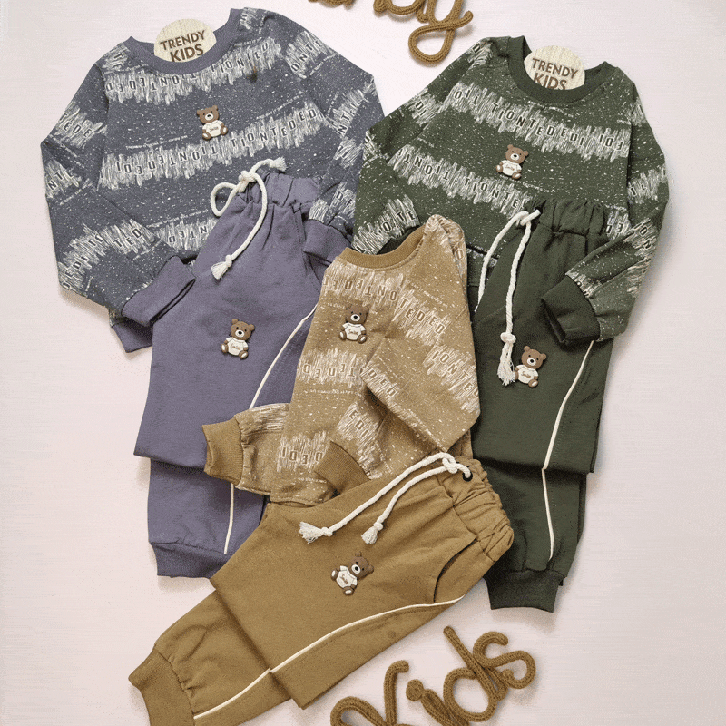 46 بلوز شلوار نخی دورس - Image 1