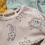 بلوز شلوار نخی بیسکوئیتی - Image 2