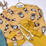 بلوز شلوار نخی دورس لبوبو - Image 2