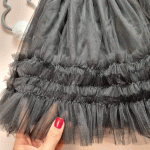 دامن مشکی توری - Image 2