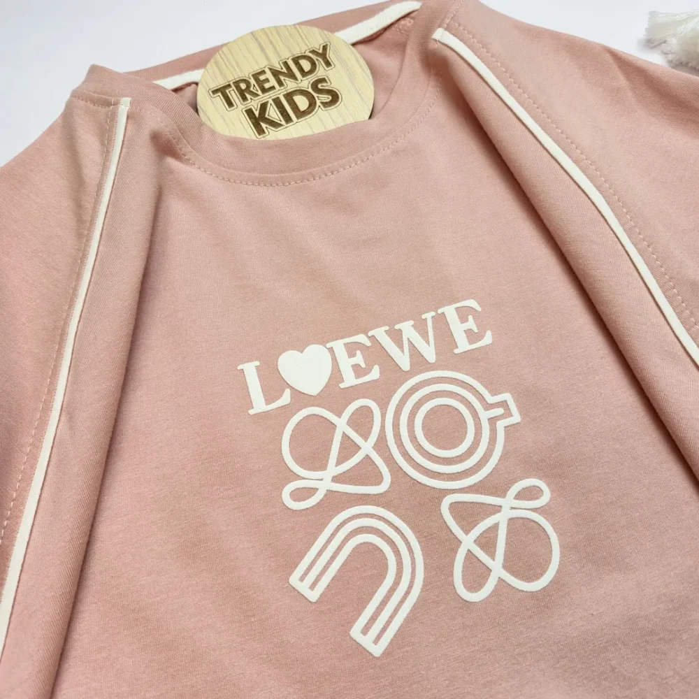تیشرت گرهی دختر love - Image 3
