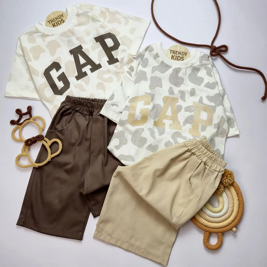9 تیشرت شلوارک gap - Image 1