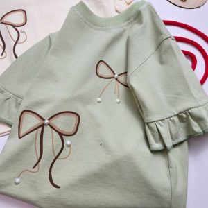 تیشرت دختر مرواید - Image 3
