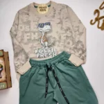 بلوز شلوار طرح دایناسور - Image 3