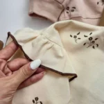 بلوز نخی دختر طرح شکوفه - تصویر 3